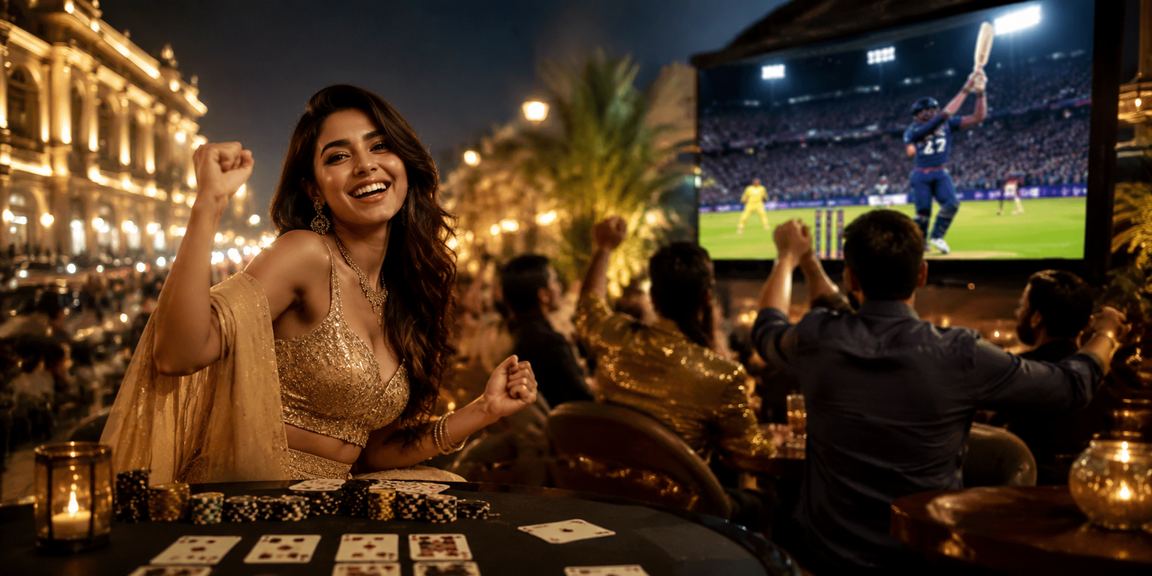 Mobile user making secure payment while watching IPL night match